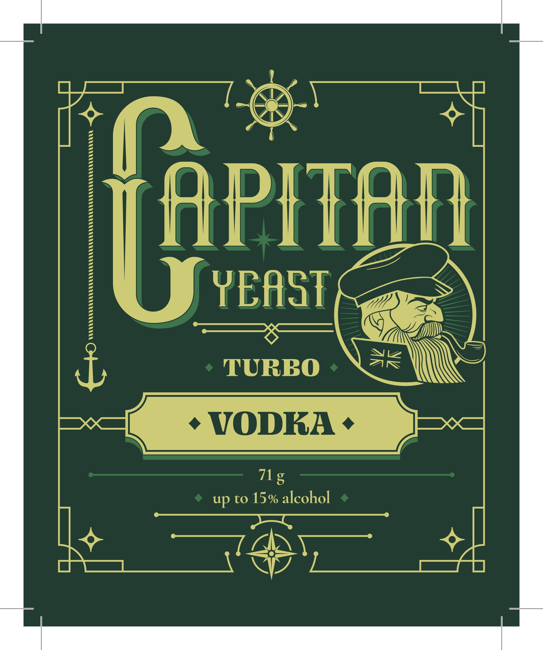 Capitan Yeast Vodka